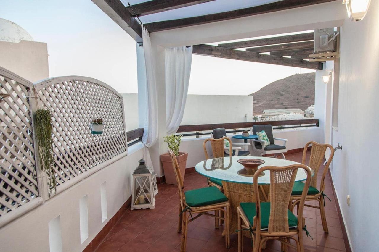 Coqueto Apartamento Con Vistas Al Mar Y Piscina Carboneras Eksteriør billede