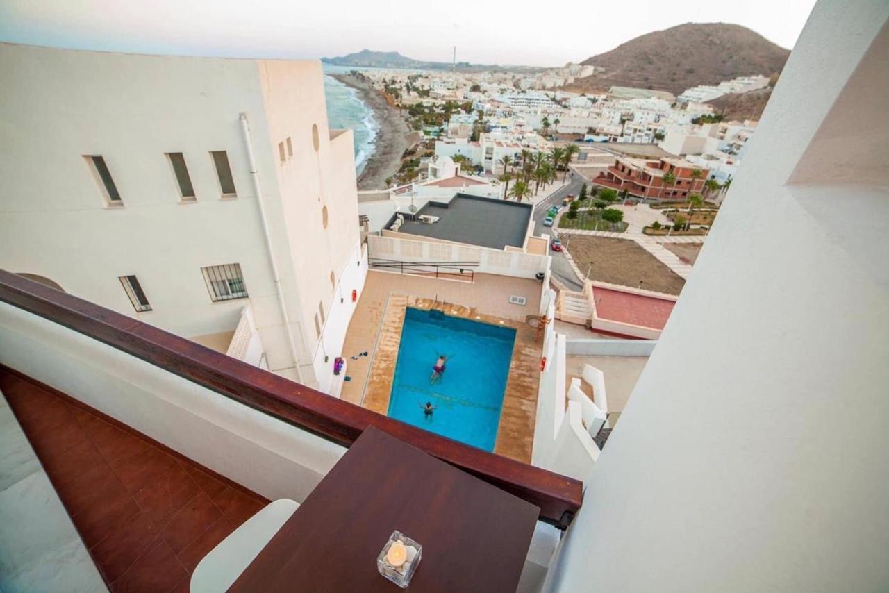 Coqueto Apartamento Con Vistas Al Mar Y Piscina Carboneras Eksteriør billede
